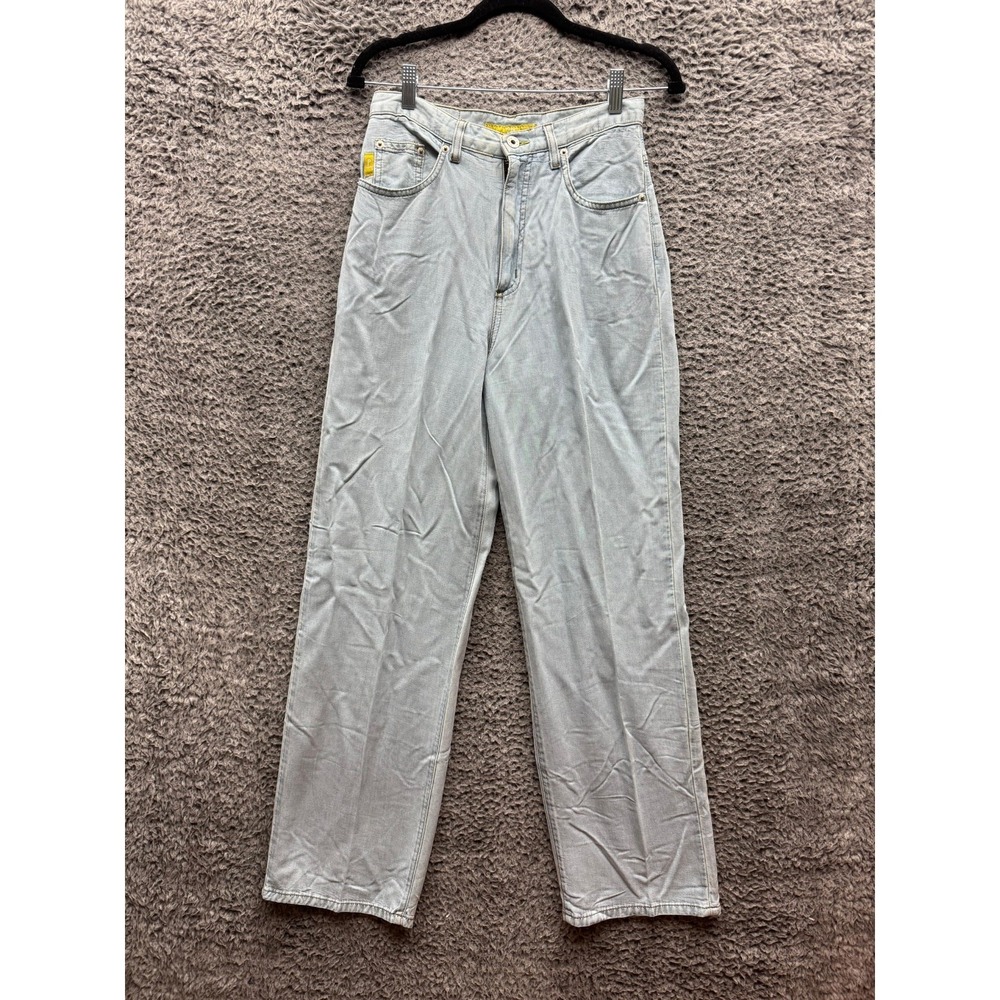 Vintage 90s Pulp Junlon Polynosic High Rise Denim Jeans Light Wash Womens Size 4